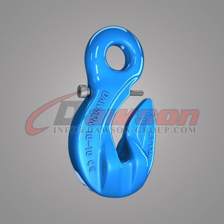 Grade 100 Special Eye Grab Hook with Safety Pin, G100 Forged Steel Eye Grab Hook for Chain Slings - China Manufacturer, Supplier 安全ピン付きグレード 100 特殊アイグラブ フック、チェーン スリング用 G100 鍛造スチール アイグラブ フック - 中国メーカー、サプライヤー