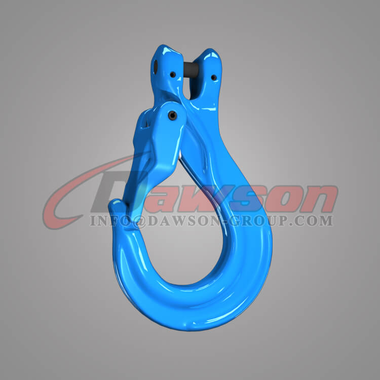 Gancho de eslinga tipo horquilla de grado 100 con pestillo fundido - Dawson Group - F&aacute;brica de China, exportador