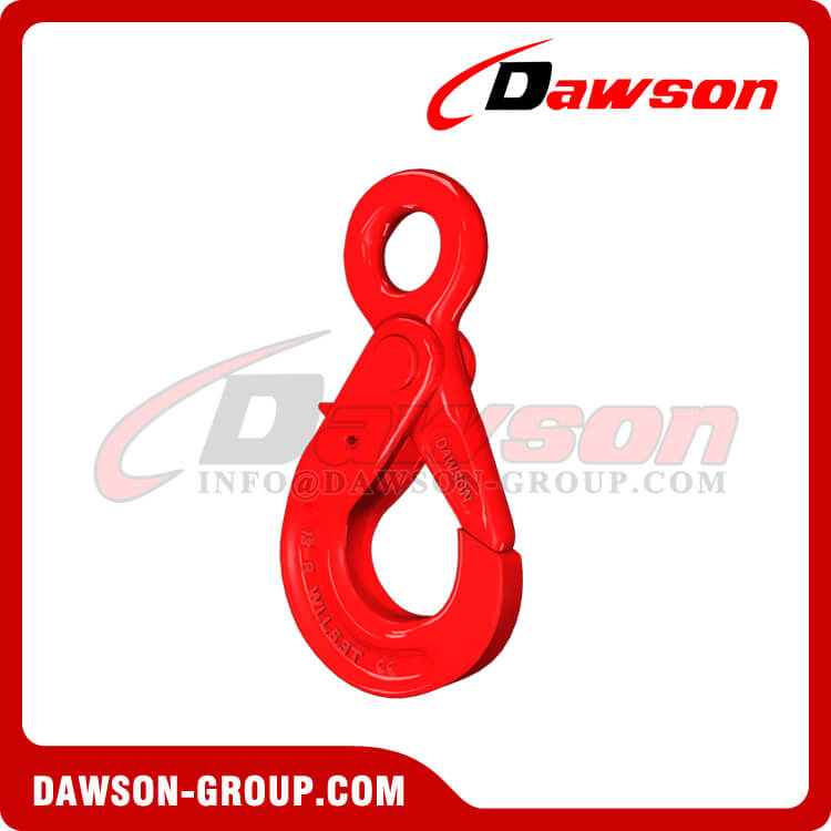DS081 G80 Gancho autobloqueante de tipo europeo para eslingas de cadena de elevaci&oacute;n de gr&uacute;a - Dawson Group Ltd. - Fabricante, proveedor y f&aacute;brica de China