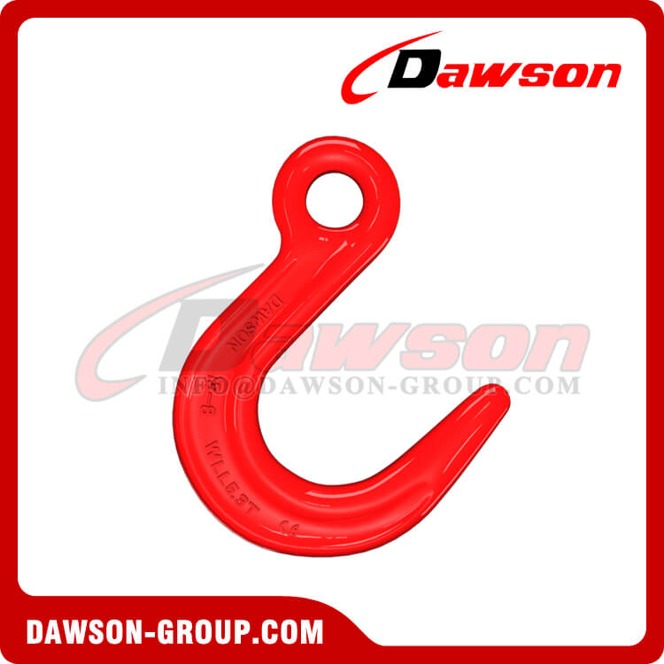 Gancho de fundici&oacute;n de ojo de acero de aleaci&oacute;n forjado DS116 G80 con ojo plano - Dawson Group Ltd. - Fabricante, f&aacute;brica de China (2)