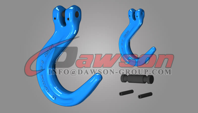 G100 クレビス鋳造フック、グレード 100 鍛造鋼クレビス タイプ大開口フック - Dawson Group - 中国メーカー サプライヤー