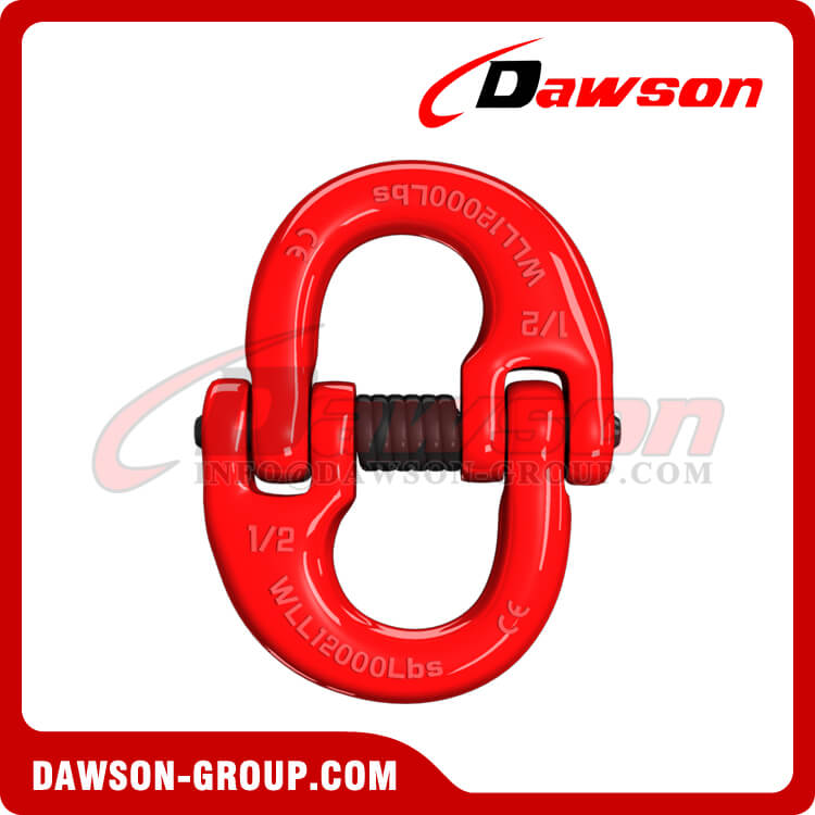 Eslab&oacute;n de conexi&oacute;n de acero forjado tipo G80 EE. UU. para eslingas de cadena - Dawson Group Ltd. - Fabricante, f&aacute;brica de China
