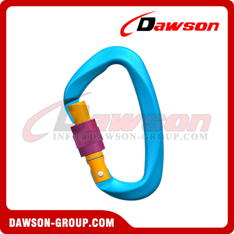 Ganchos de seguridad de mosquetón 7075 de aleación de aluminio DS7104B