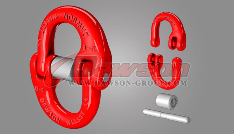 Enlace de conexi&oacute;n de tipo europeo de grado 80, Enlace de conexi&oacute;n G80 para eslingas de elevaci&oacute;n - Proveedor del fabricante de China.jpg