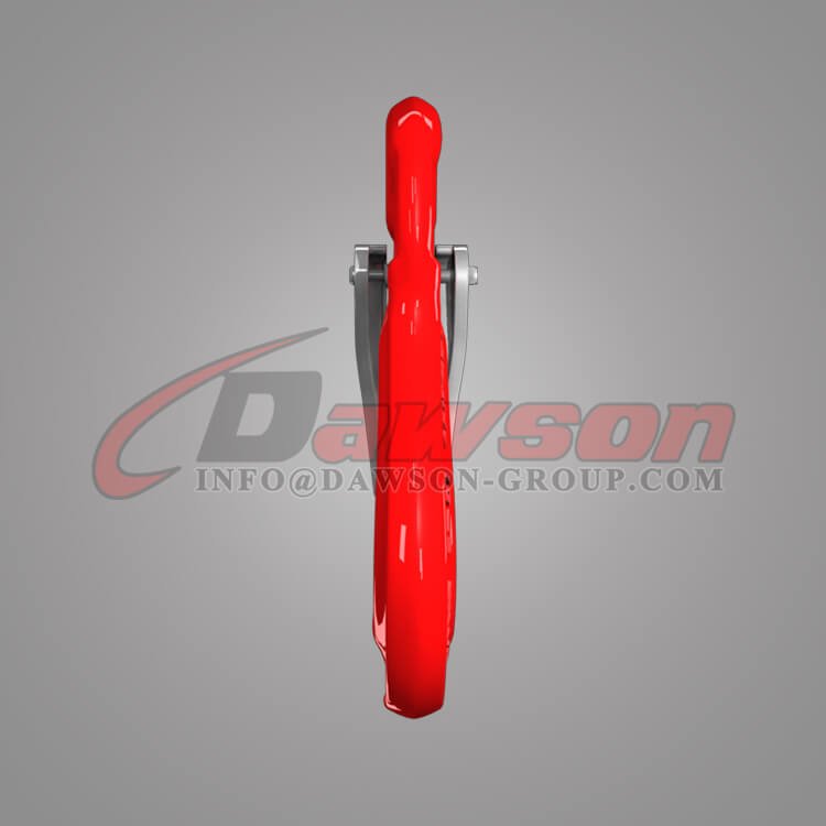 Gancho para eslinga con ojo de acero forjado de grado 80 con pestillo fundido para eslingas de cadena - Dawson Group Ltd. - F&aacute;brica de China