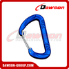 Mosquetón de aluminio DS7804S, clip de mosquetón de aleación de aluminio