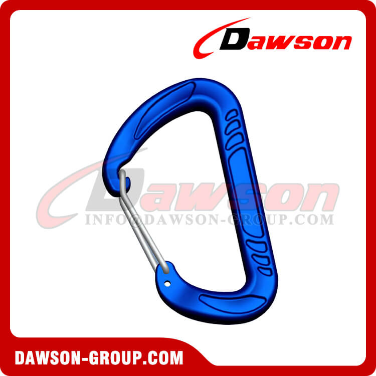 Mosquetón de aluminio DS7804S, clip de mosquetón de aleación de aluminio