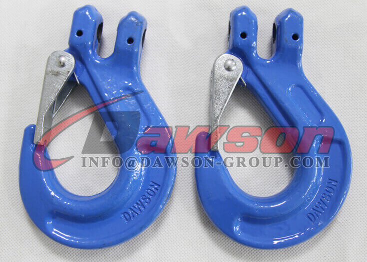 Крюк для ремня G100 Clevis с предохранительной защелкой для цепного стропа - Dawson Group Ltd. - Китайский завод