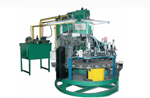 ￠100-125 Automatic Moulding Press Cutting Grinding Wheel Making Machine