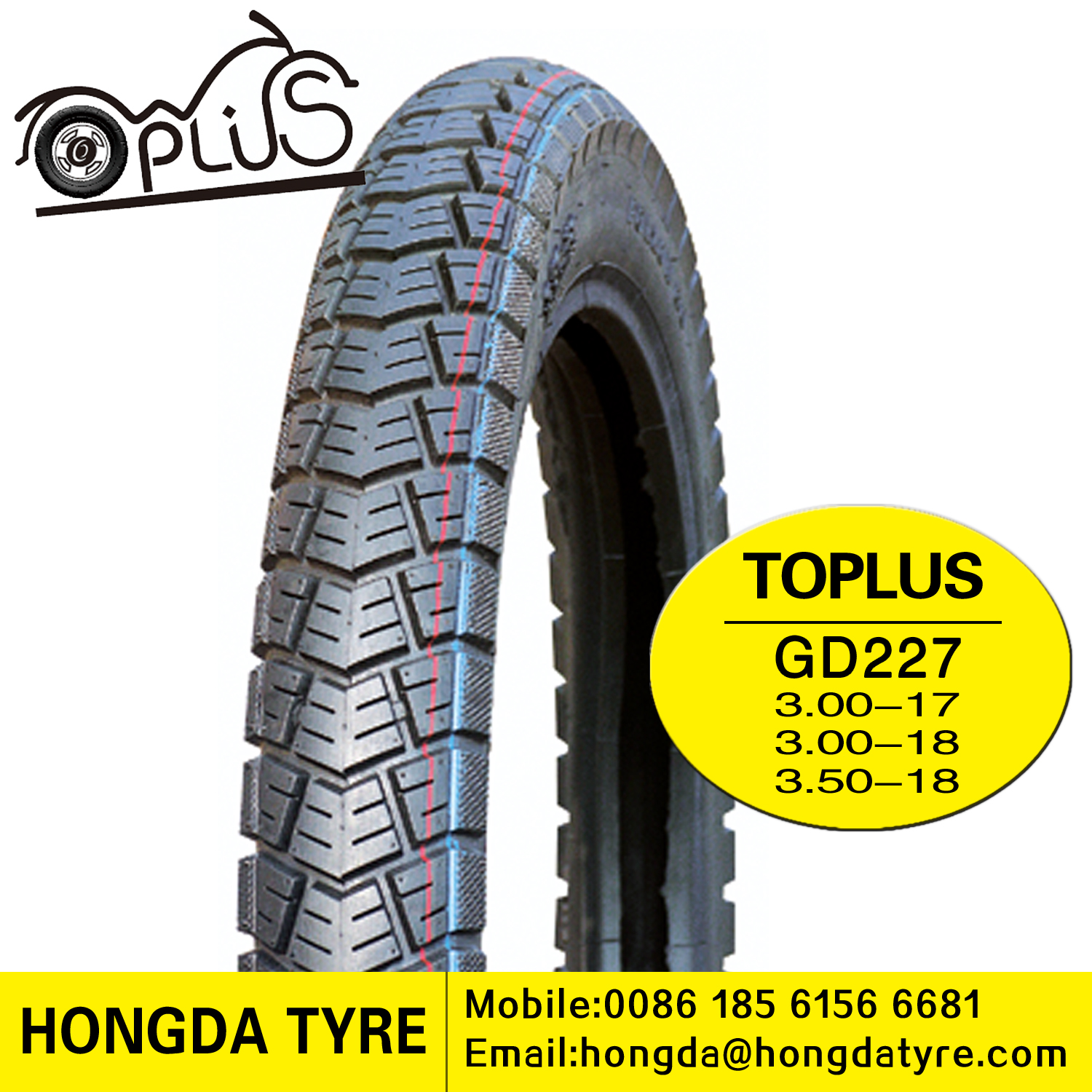Motorcycle tyre GD227