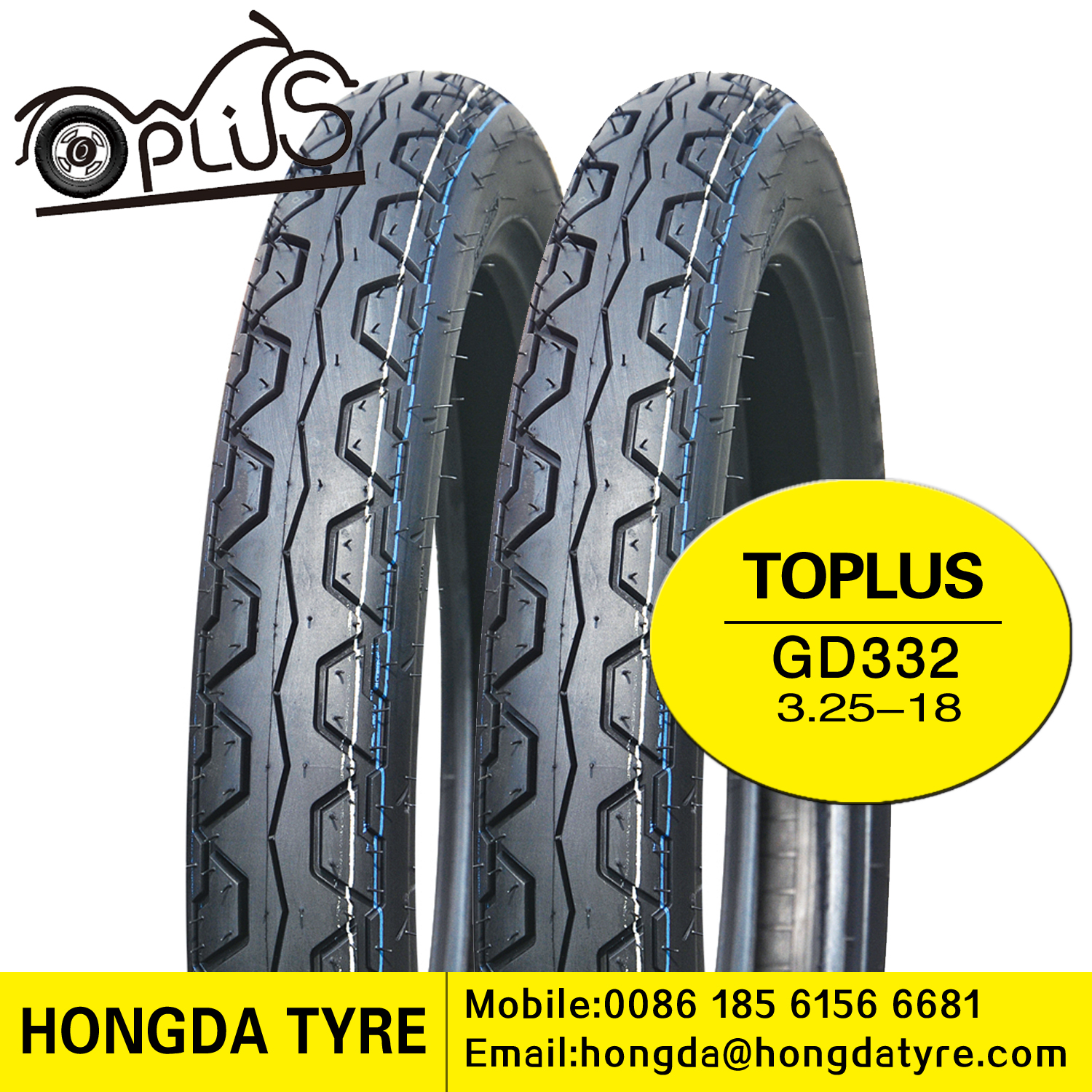 Motorcycle tyre GD332