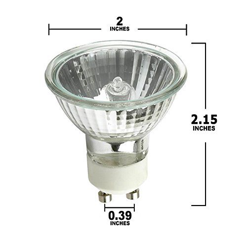 35W 50 Watt 72W GU10 Halogen Bulb 120 Volt 50W GU10 Halogen Light Bulb