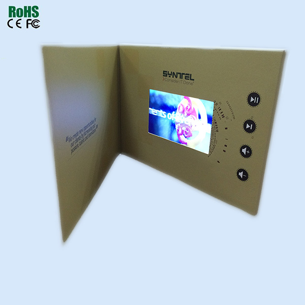 Business Brochure Greeting Promotional Video Card