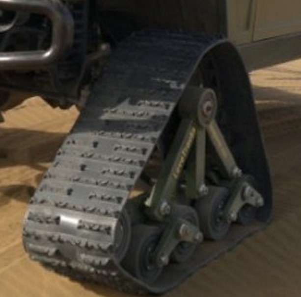 Rubber Track Conversion System (Military Version) (KCM-LE400)
