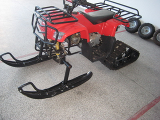 Rubber Track system for snowmobile