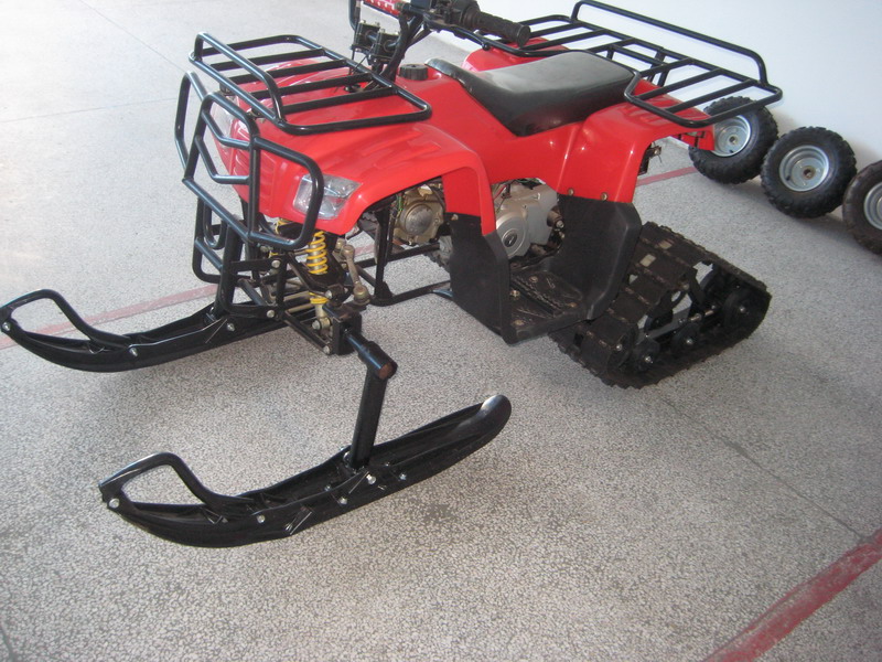 Rubber Track system for snowmobile