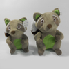 New Plush Raccoon Sound Chew Squeaker Dog Toy