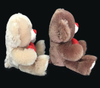 Large cute Couple Teddy Bear with Heart for Valentines Gifts