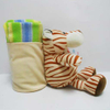 Custom Plush Tiger Shaped Animal Blanket for Kids