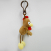 Custom Soft Plush Hen Toy Keychain