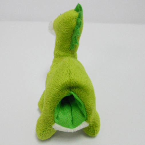 Plush Stuffed Toy Brontosaurus Finger Puppet for Kids