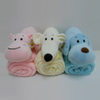 11 " Plush Stuffed Animal Shaped baby super soft Blanket 