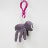 Custom Soft Plush Spider Toy Keychain