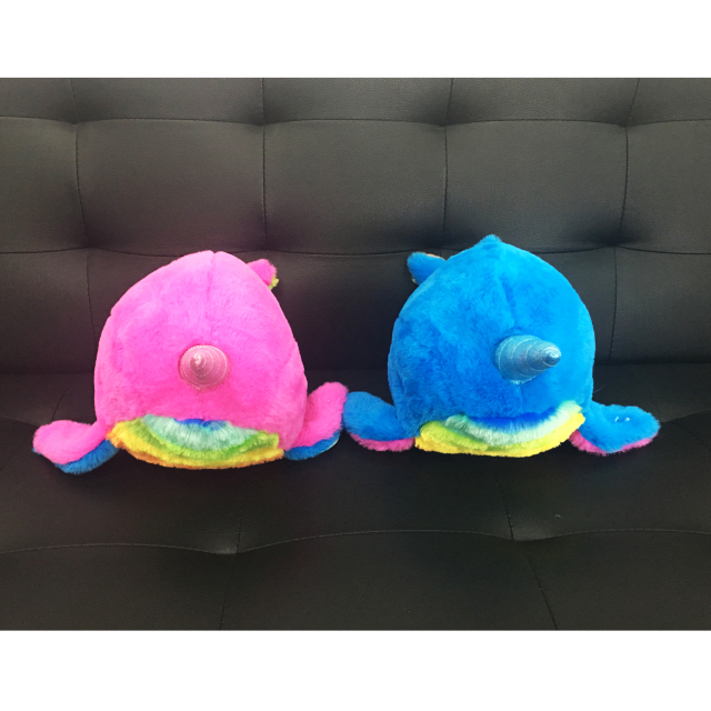 Newest Colorful Unicorm Dolphin Sea Animal Plush Kids Toy