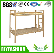 Popular school dormitory bedroom furniture student double metal bunk bed(BD-24)