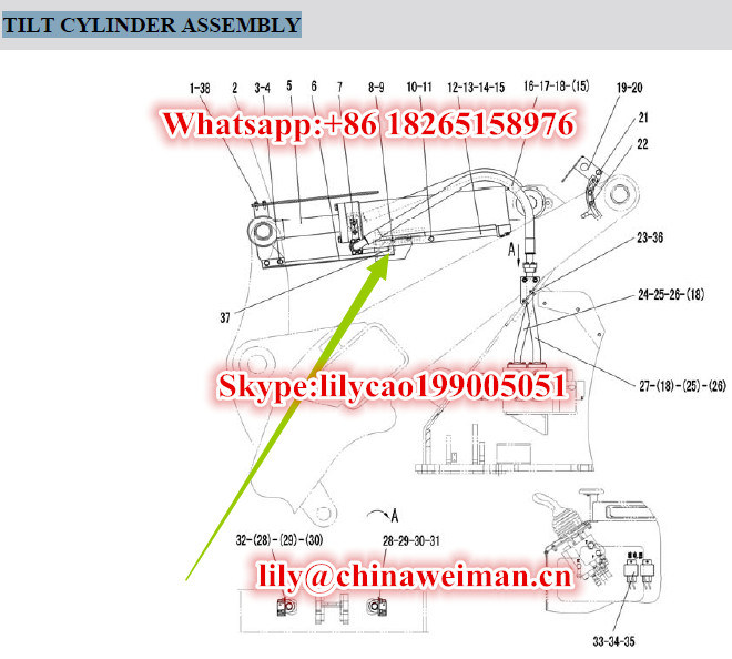 Sdlg LG936 LG938 Wheel Loader Spare Parts Approach Switch J7-D10b1 4130000010 Position Switch