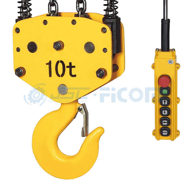 Low Headroom Electric Chain Hoist Model: STD-L (Capacity : 0.5 to 10Ton, Dual Speed)