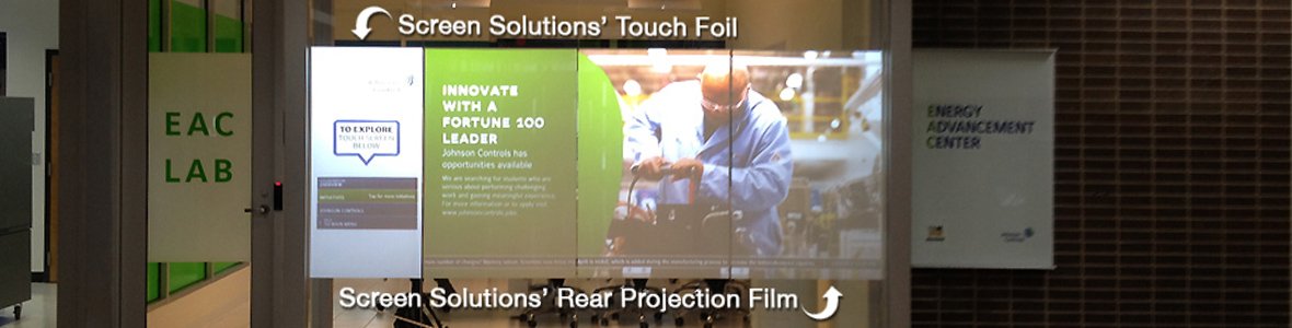 Rear&Front Projection Film