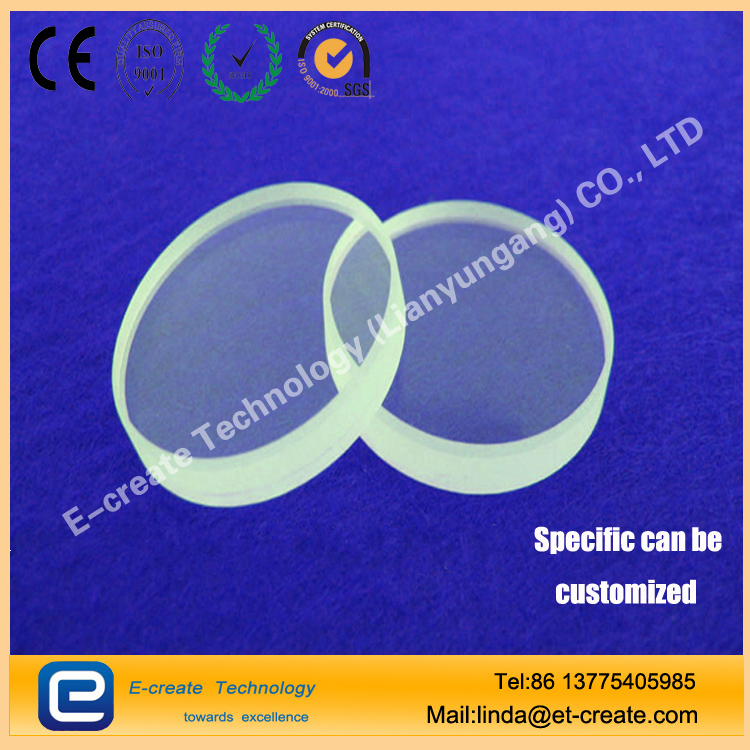 Quartz glass lens fine polishing high transmittance high purity quartz ball can be customized film can be coated