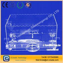 High purity acid-resistant quartz square cylinder for semiconductor cleaning