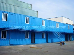 Chambre de conteneur de deux histoires/constructions de conteneur/conteneur modulaires de bureau en Chine