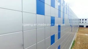 Almac&eacute;n grande de la estructura de acero de la vertiente del edificio prefabricado industrial del dise&ntilde;o