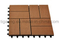 Recyclable Facile-Monter le Decking en plastique en bois du compos&eacute; WPC DIY