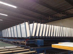 Plaque de sandwich &agrave; laines d'EPS/PU/Mineral/plaque de mur/plaque d'appui ignifuge