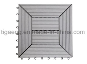 Plancher ext&eacute;rieur r&eacute;sistant au feu du Decking WPC de prix usine de bonne qualit&eacute;