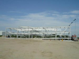Mod&egrave;le en acier de disposition de constructions de structure d'entrep&ocirc;t