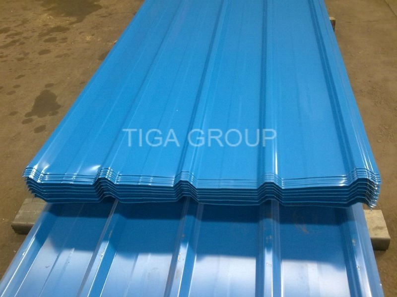 GB JIS ASTM Corrugated Metal/Iron/Steel Sheet for Roofing Material