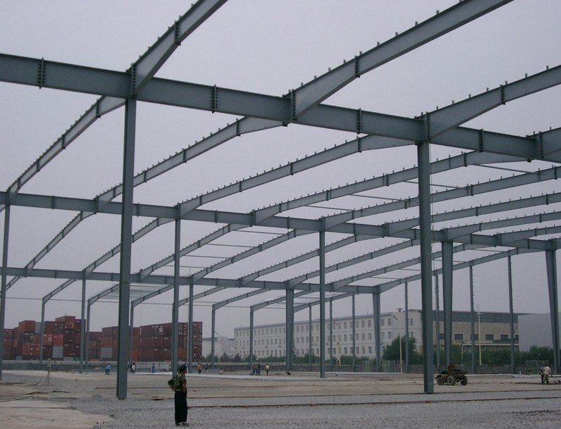 Prefabricated Workshop Building Steel Structure Design Godown for Africa