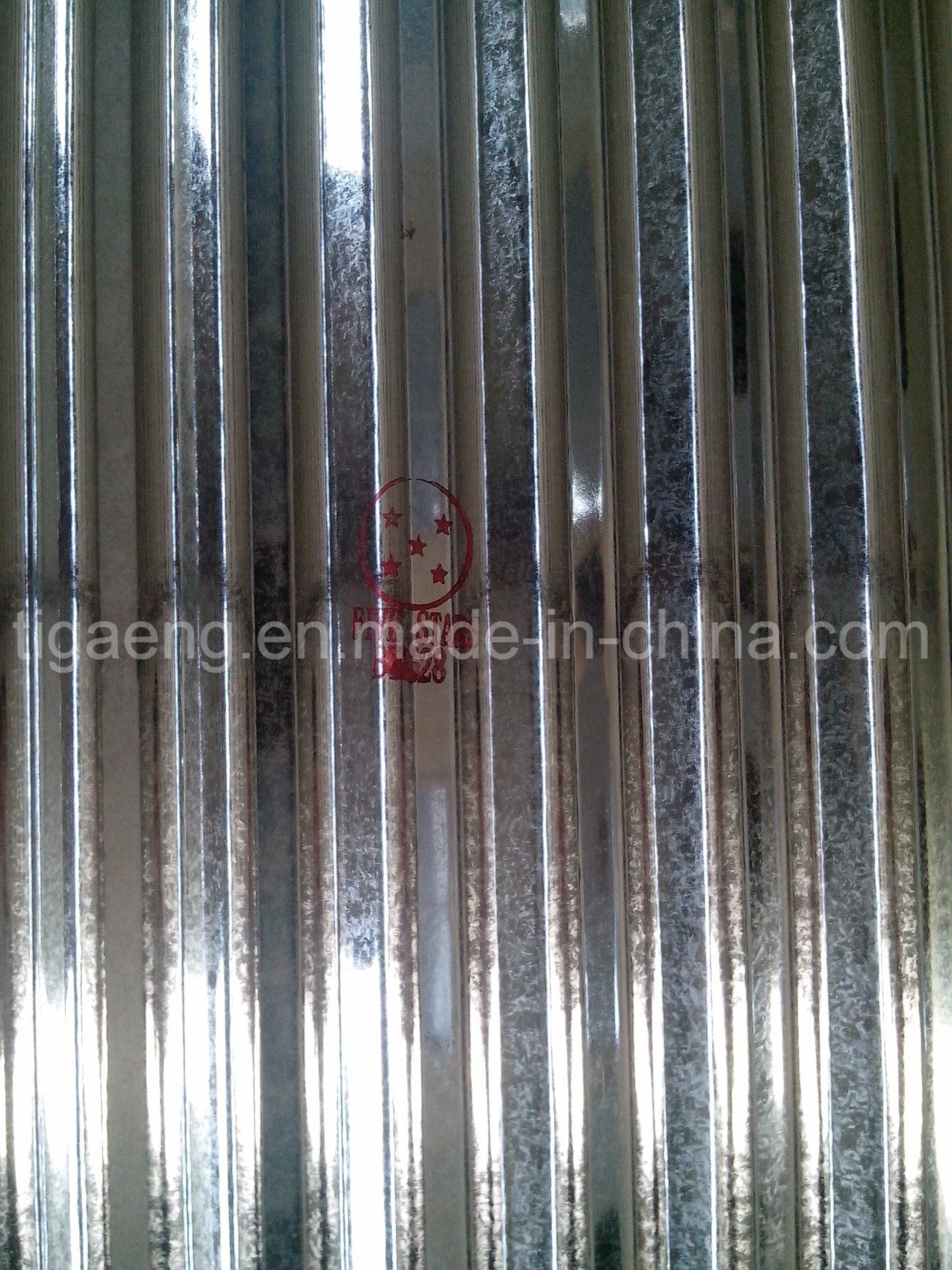 Water Wave Galvanized Metal Roofing/Trapezoidal Zinc Galvanized Roof Sheets