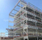 Chalet de la estructura de acero de Prebuilt/corte/cancha de b&aacute;squet/gimnasio del balompi&eacute;