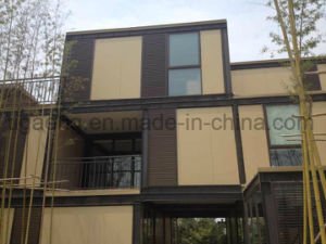 Casa prefabricada del edificio f&aacute;cil de la alta calidad para la vida de la familia