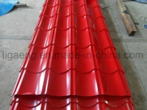 Hoja de acero esmaltada grado del material para techos de la tapa PPGI/PPGL de la buena calidad