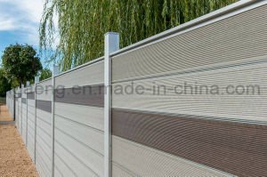 Nueva cerca decorativa material del jard&iacute;n de WPC para Europa y Norteam&eacute;rica