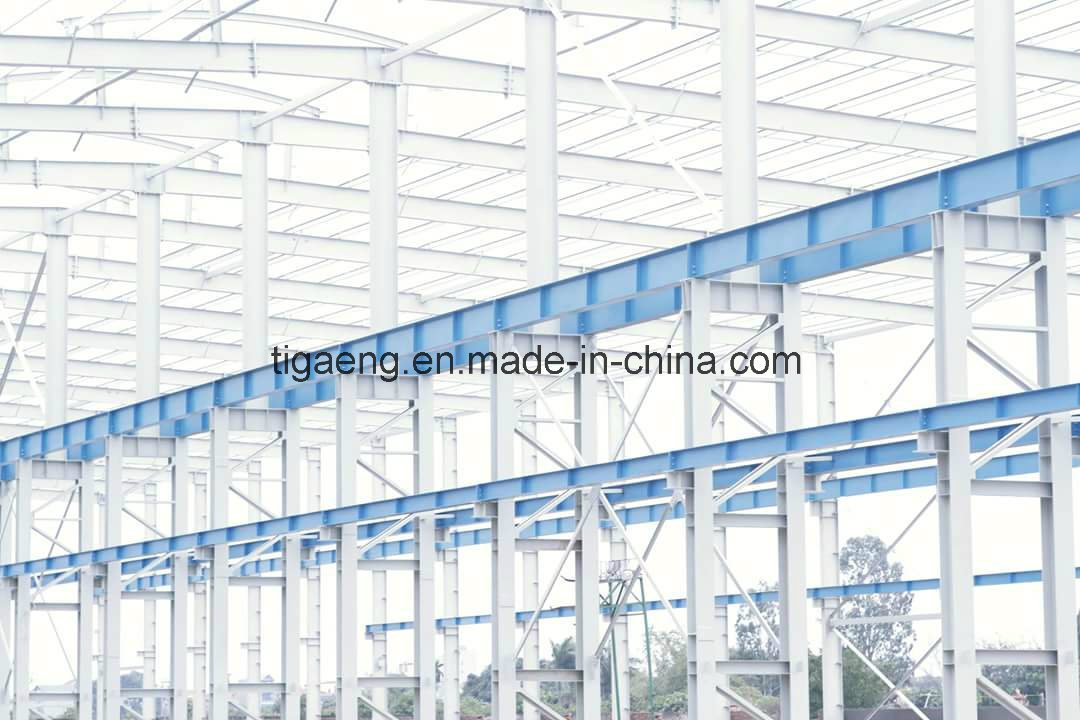 Easy Assembly Steel Portal Frame Prefabricated Warehouse