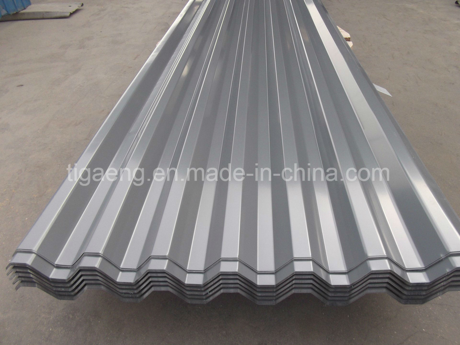 Fire Resistance Metal Roofing Anti Corrossion Corrugated Steel Sheets