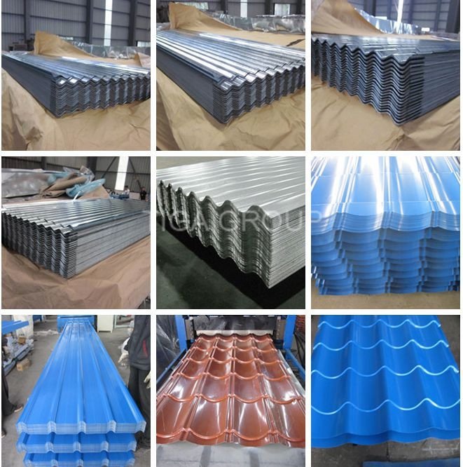 Color Steel Sheet Prepainted Aluzinc Glazed Roof Tile From Chinese Supplier